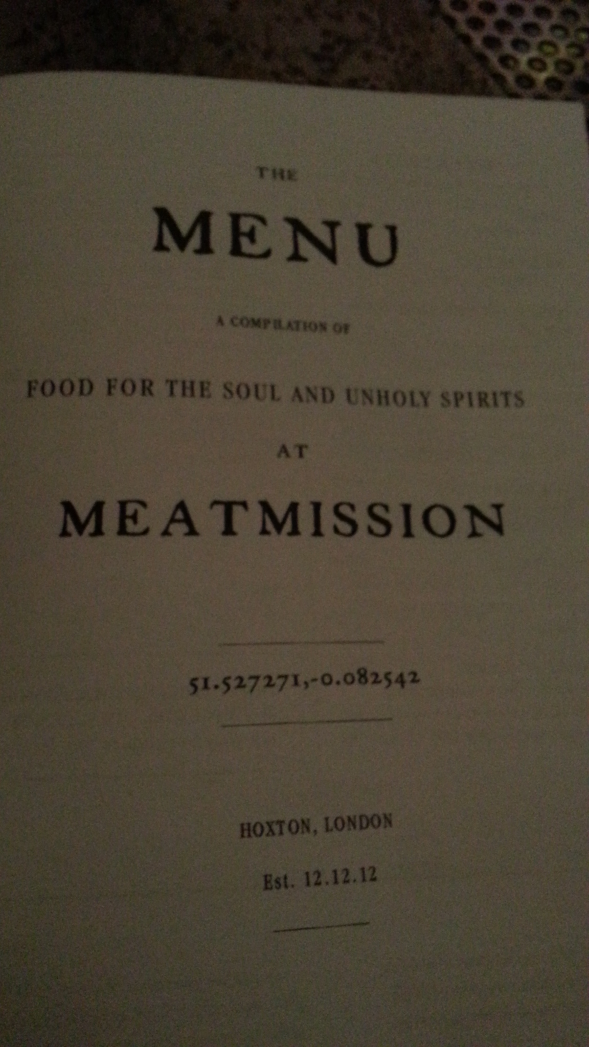 Make it your mission to visit Meat Mission