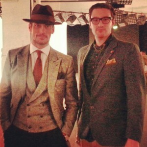 David Gandy and Callum Watt