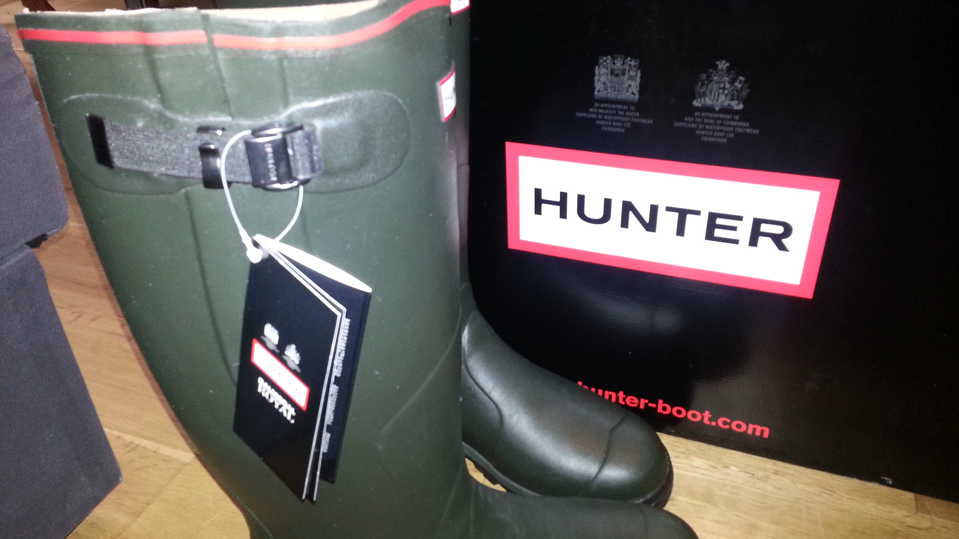 Hunter boots box cheap