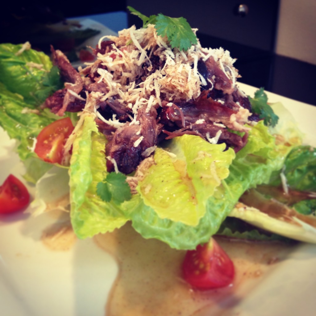 Sticky beef and coconut salad from Francesca Fox 2