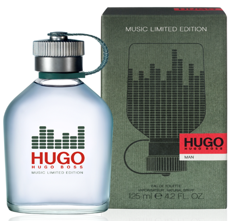 Hugo Boss Music Turned Upside Down Limited Edition Bottle