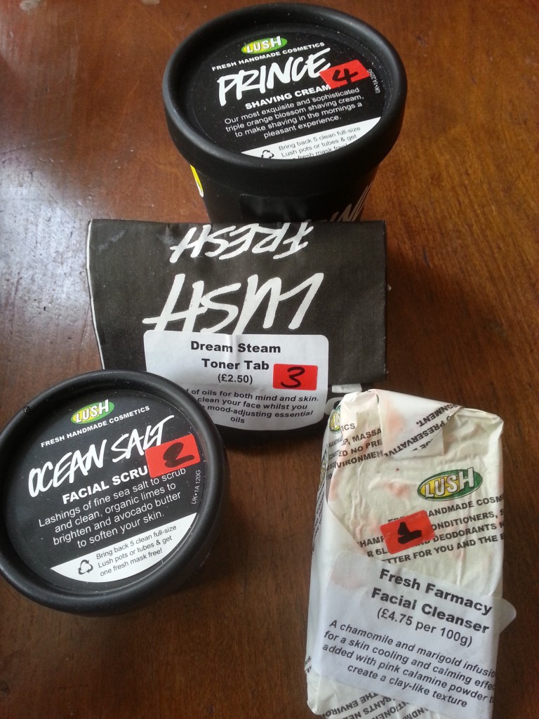 LUSH MEN SHAVING PRODUCTS MakethTheMan Mens lifestyle, travel