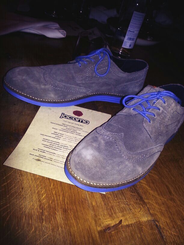 Jacamo shoes at Duck and Waffle