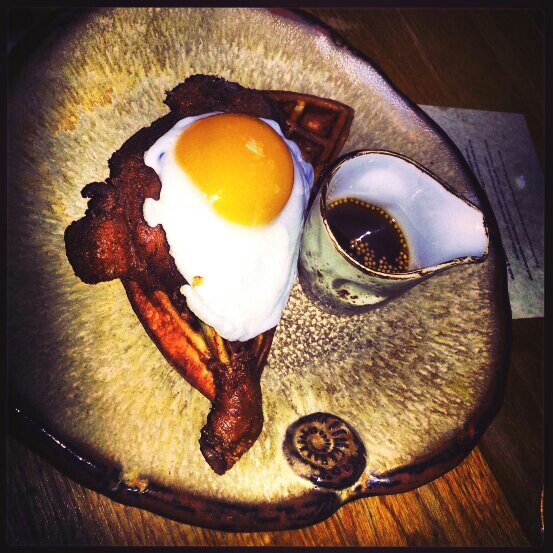 Duck and Waffle with Jacamo