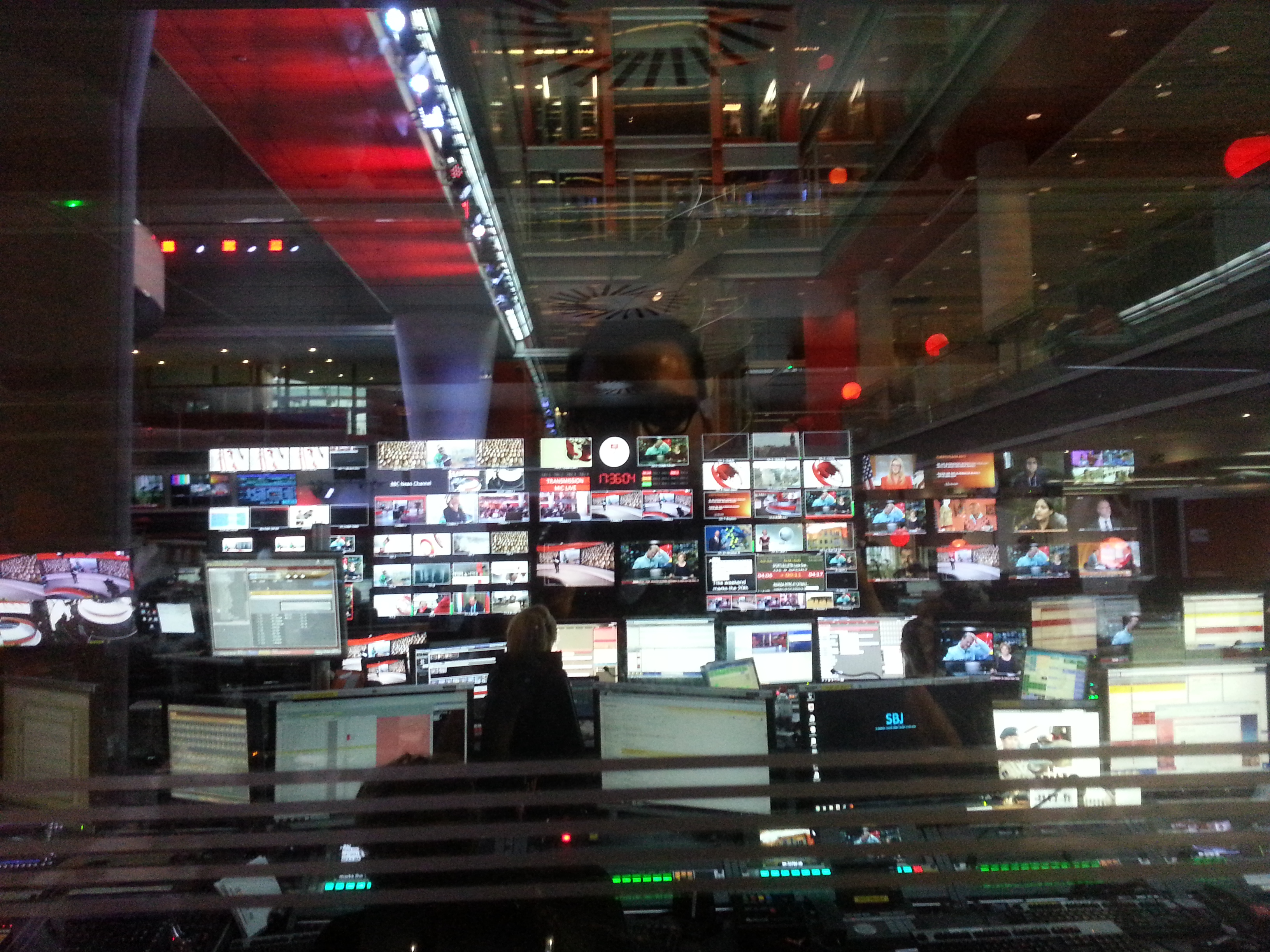 Visit to BBC News Broadcasting House in London