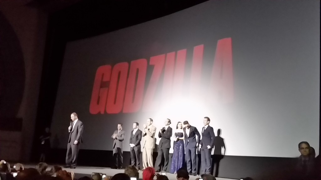 Godzilla Premier Odeon cinema