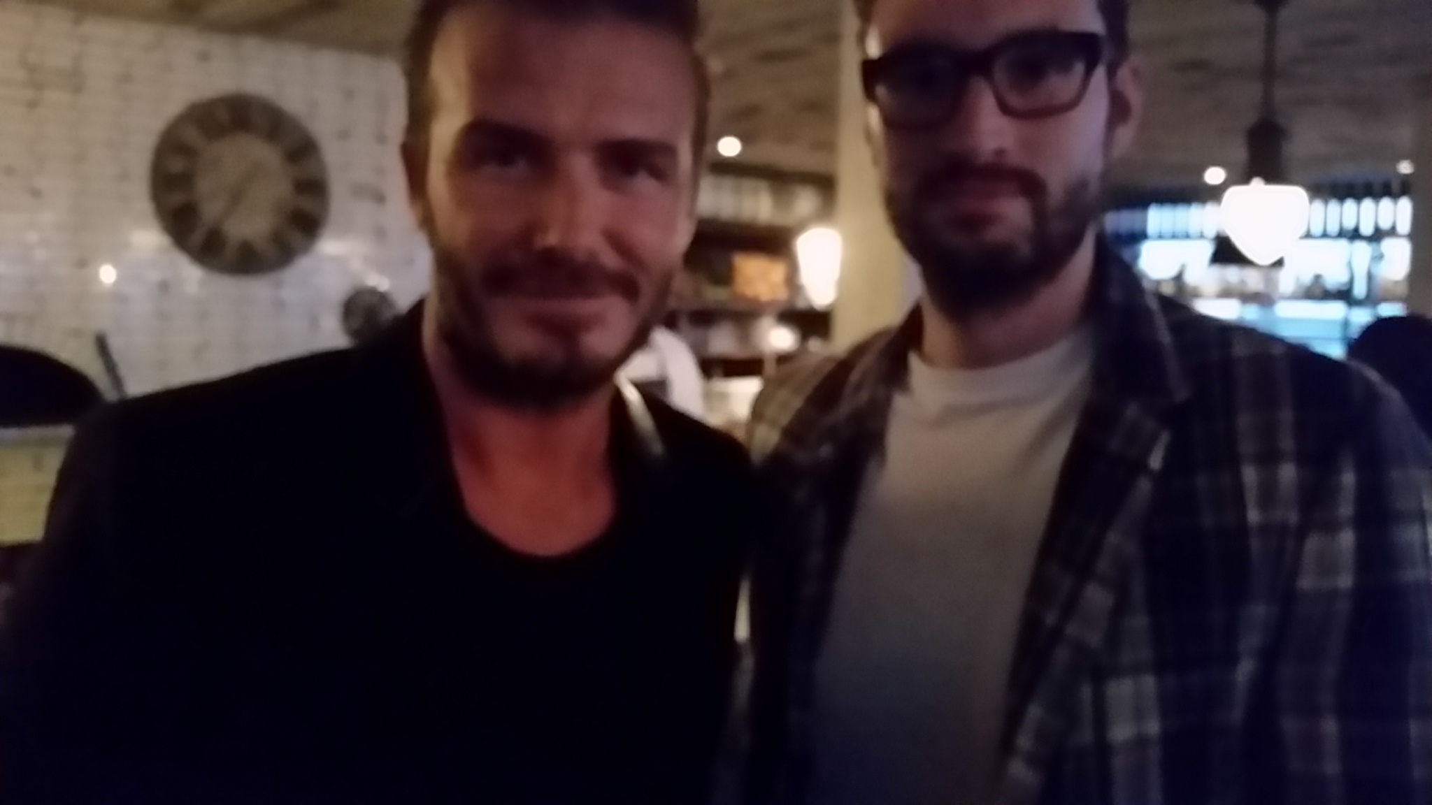 David Beckham HM Swimwear launch at Shoreditch House