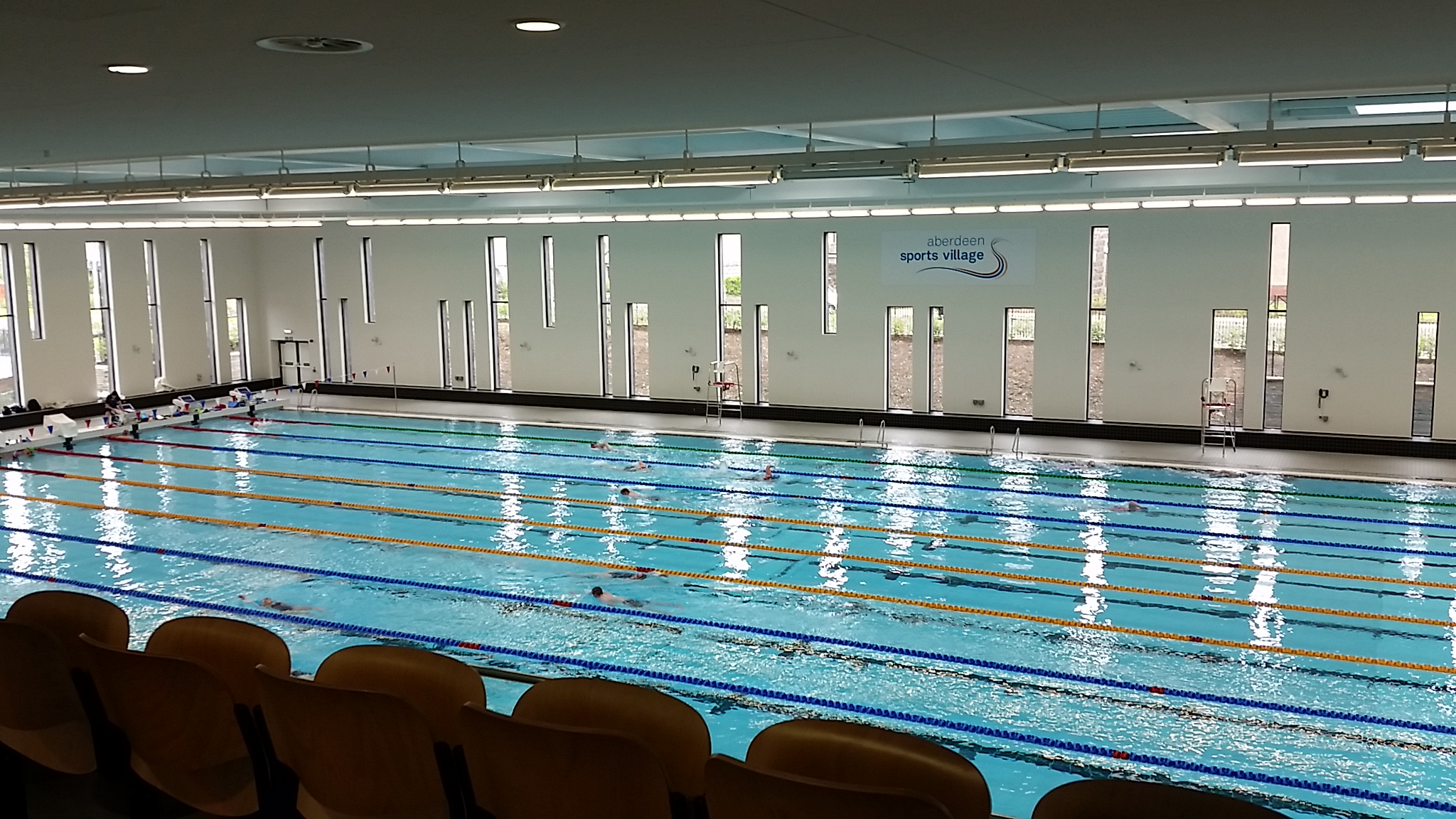 The new Aberdeen Sports Village and Aquatic Centre