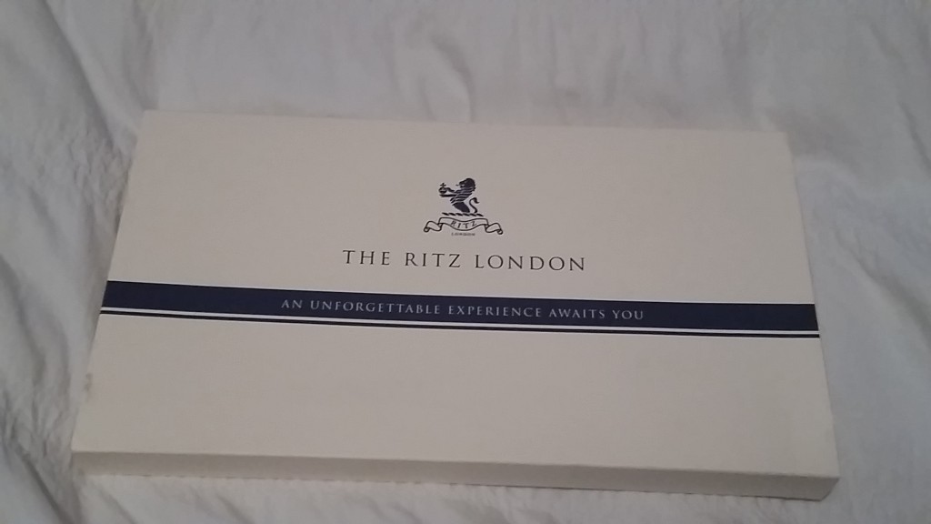 The Ritz restaurant voucher