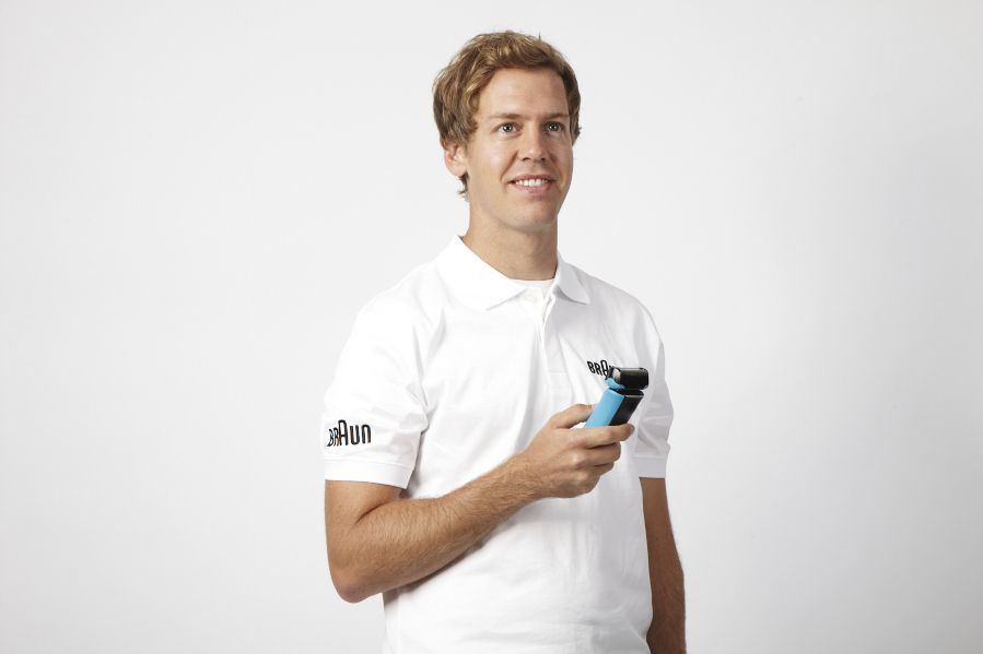 Braun and Sebastian Vettel launch new shaver