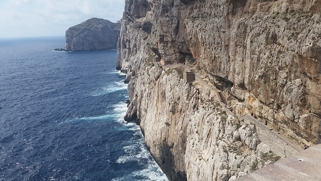 Neptune's Grotto cliff (Grotta di Nettuno), Alghero