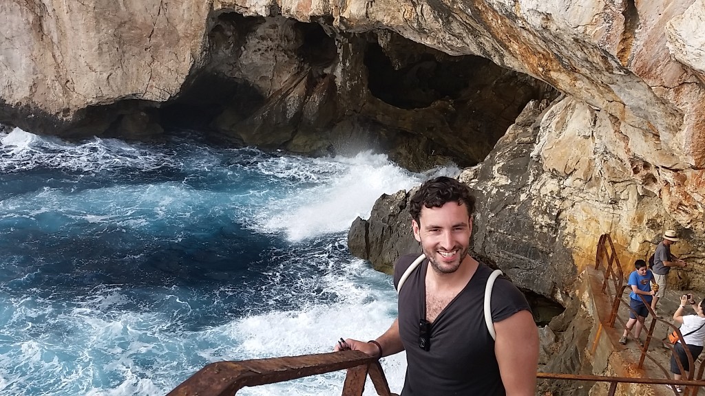 Neptune's Grotto entrance (Grotta di Nettuno), Alghero