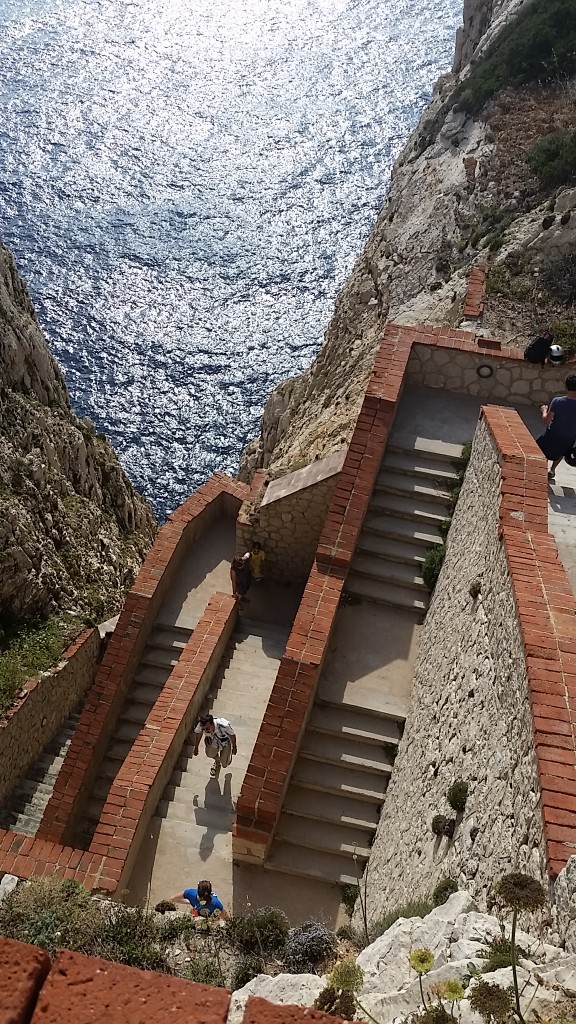 Neptune's Grotto stairs (Grotta di Nettuno), Alghero