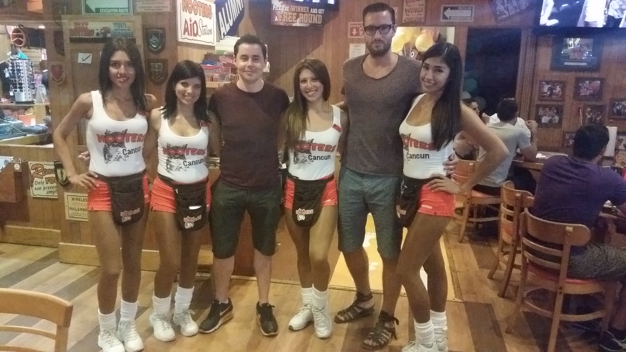 Hooters Cancun in Mexico is a great sports bar