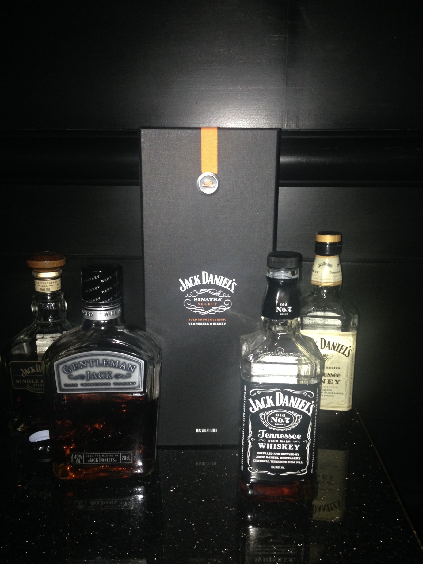 An evening with Frank Sinatra, Jack Daniels and Sinatra Select