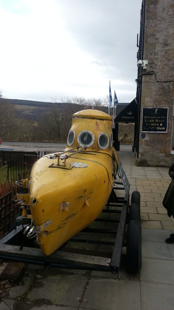 Loch Ness Yellow Submarine