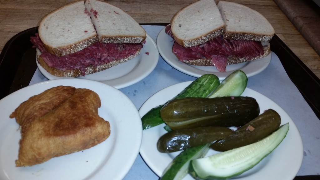 Katzs Deli sandwich