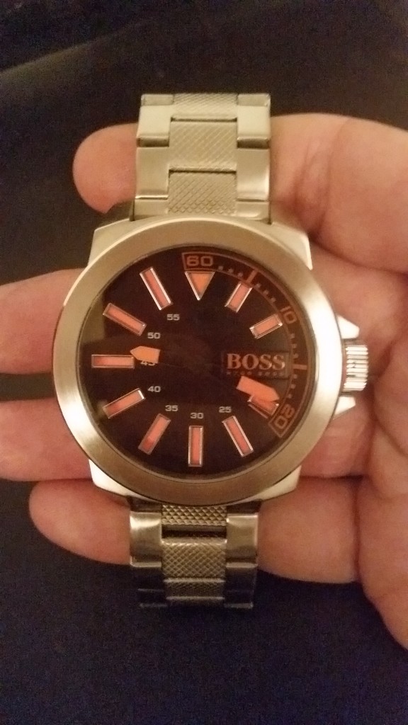 Boss Orange watch face