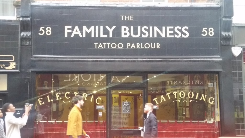 Family Business tattoo parlour