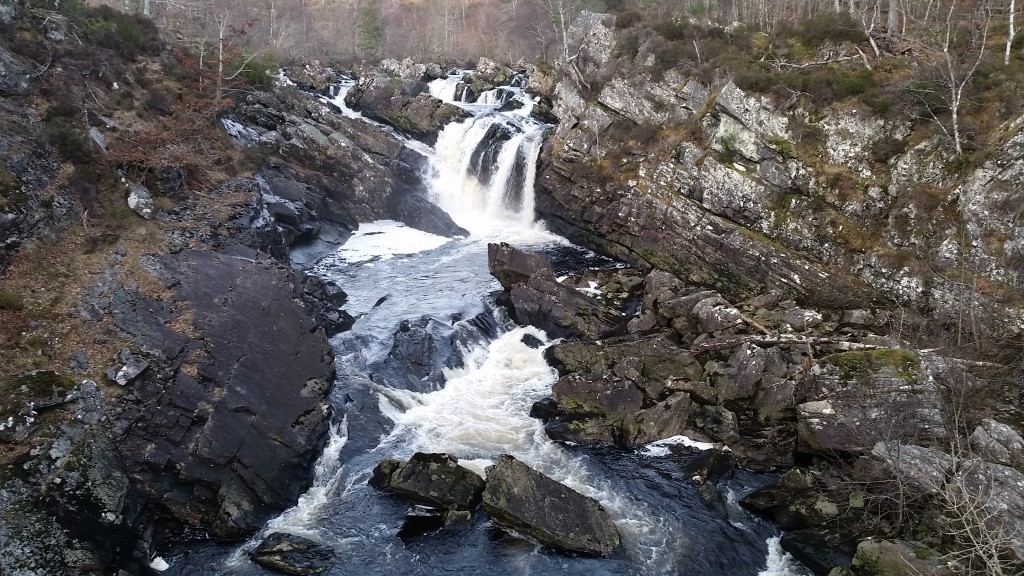 Rogie Falls waterfall