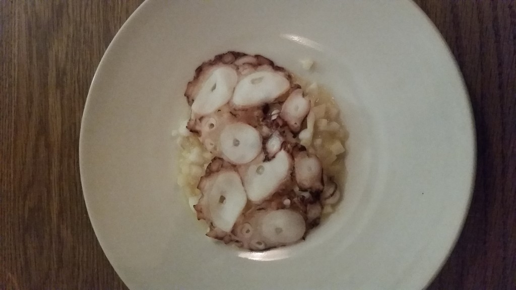 Celeriac, Cuttlefish and Octopus