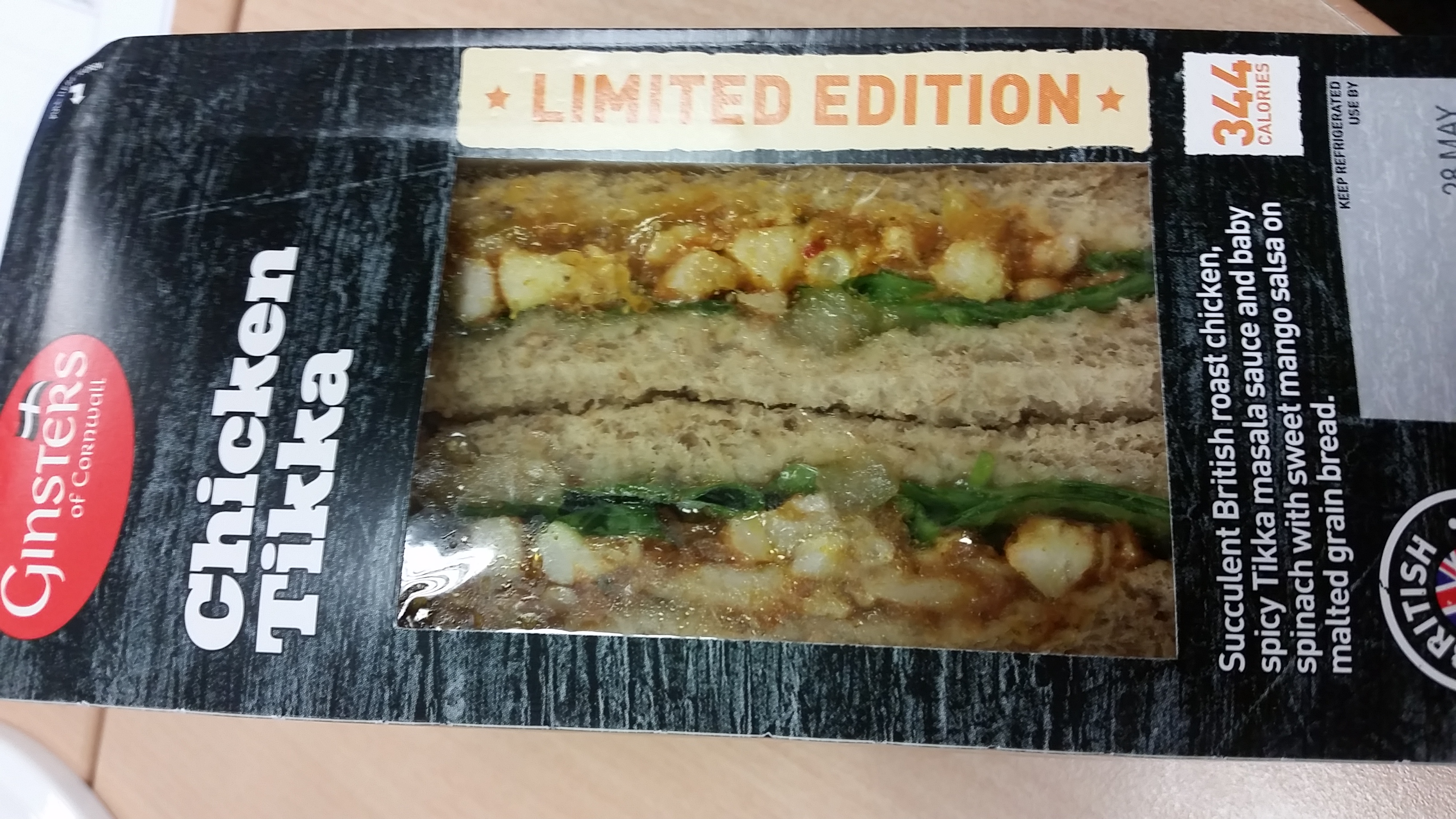 Ginsters new power lunch sandwiches