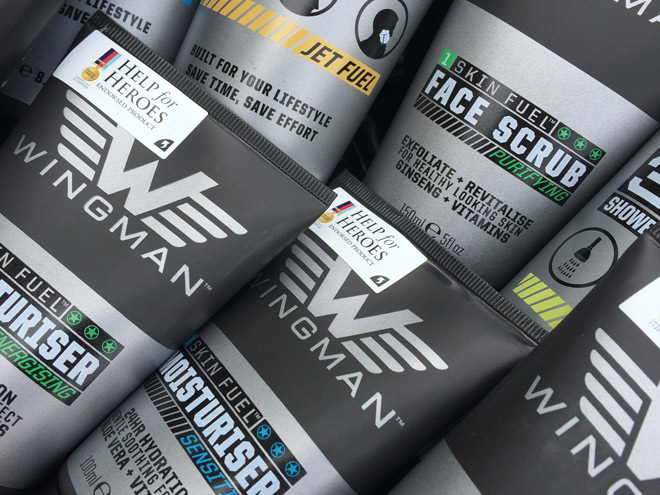 Help for heroes endorsed product - #inwingmanwetrust