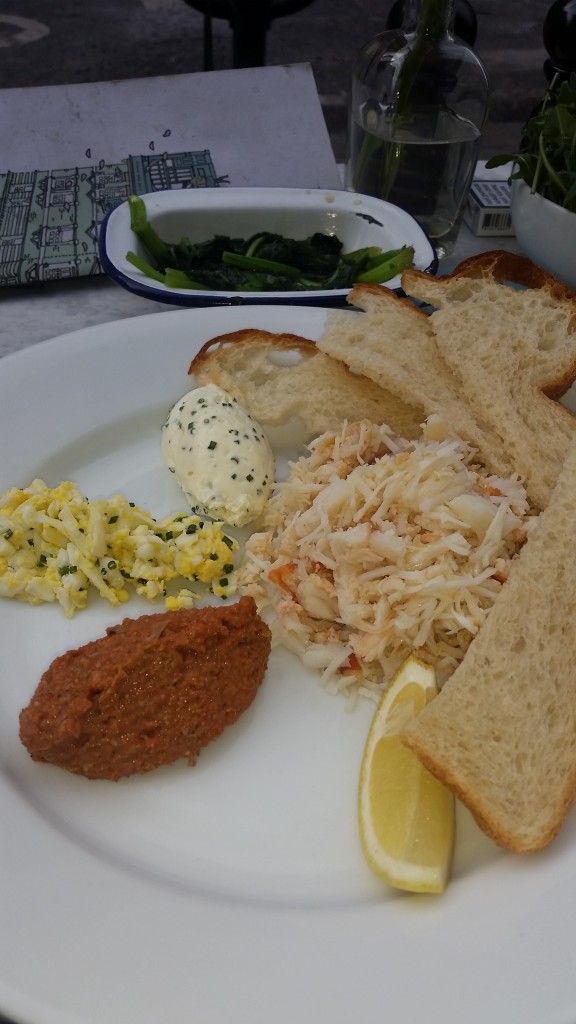 Newman Street Tavern crab