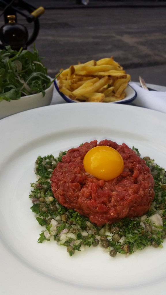 Newman Street Tavern beef tartare