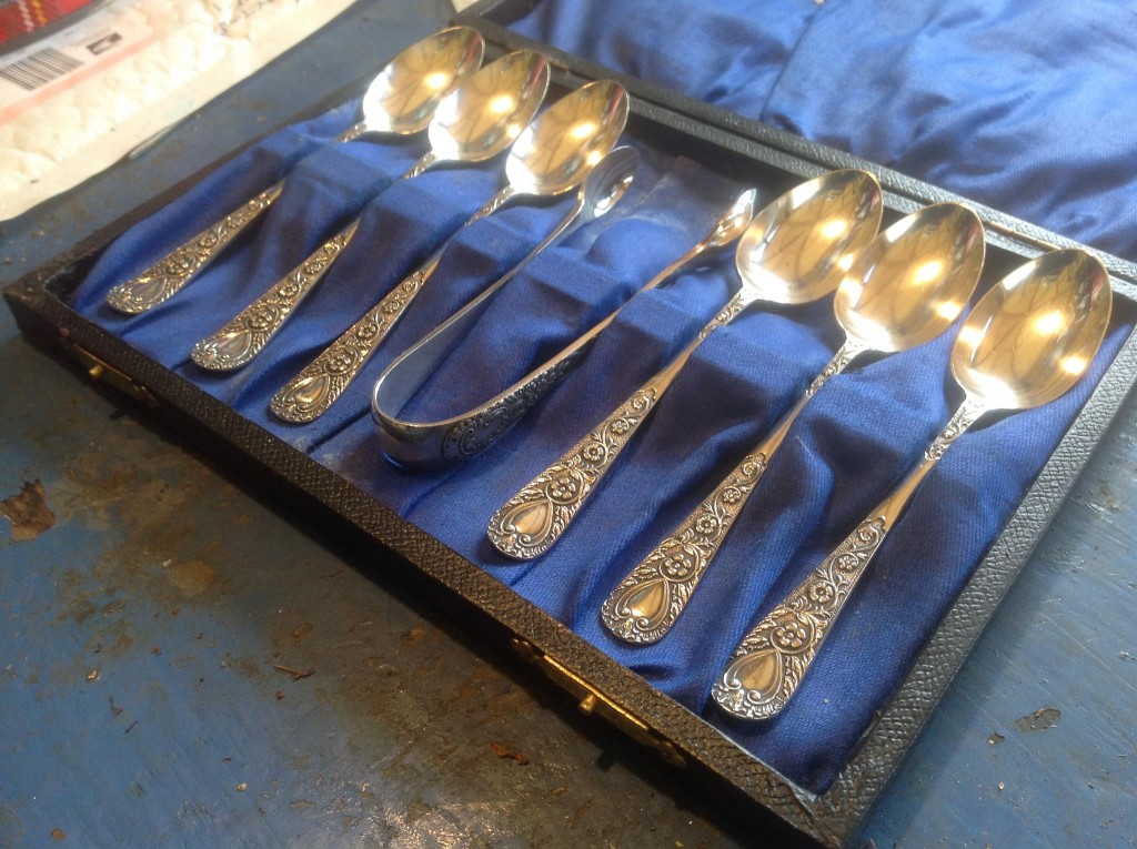 Recycled jewellery spoons