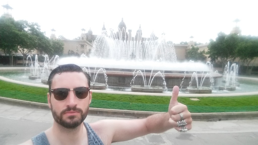 Callum Watt Montjuïc Castle fountain