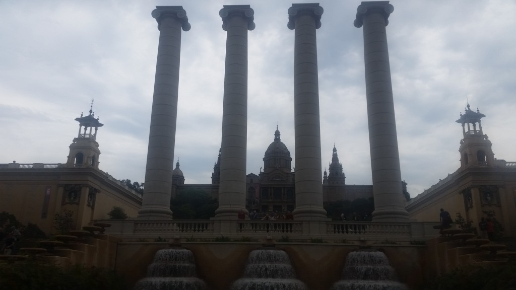 Montjuïc Castle pillars