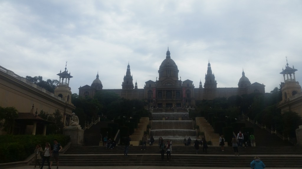 Montjuïc Castle and fountain