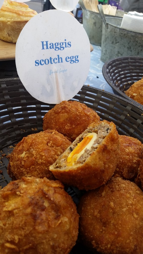 Haggis scotch egg