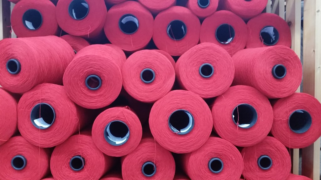 Johnstons of Elgin wool red