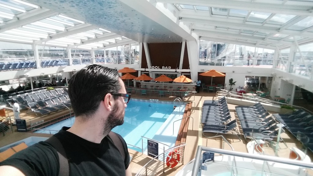 Callum Watt Anthem of the seas pool