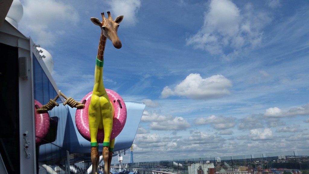 Anthem of the Seas giraffe