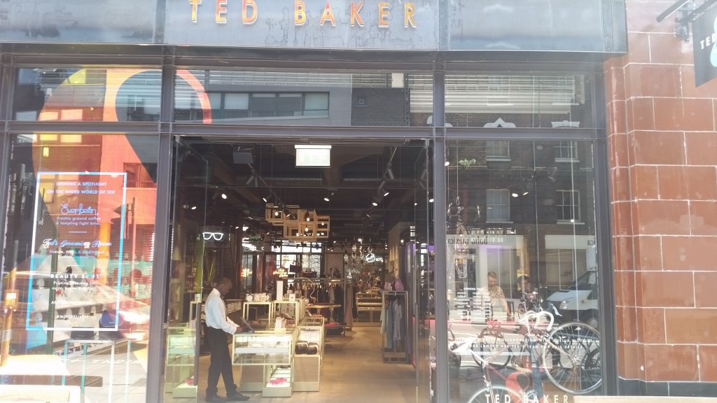 Ted Baker & Moore shop