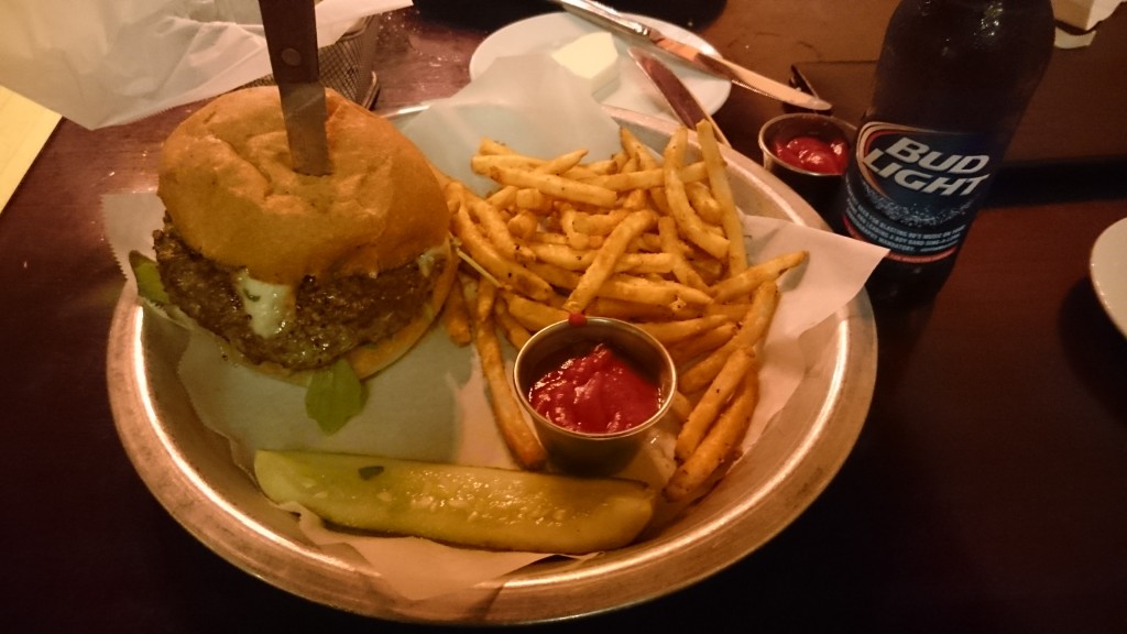 Burger and Chips in San Diego