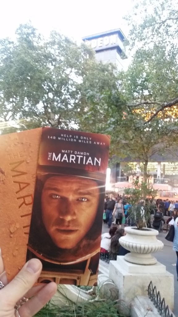 The Martian Movie Premier tickets Callum Watt