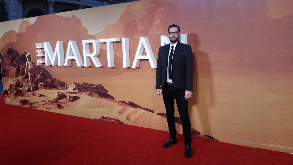 The Martian Movie Premier Callum Watt