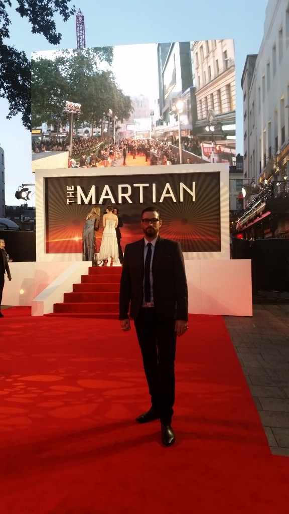 The Martian Movie Premier Callum Watt