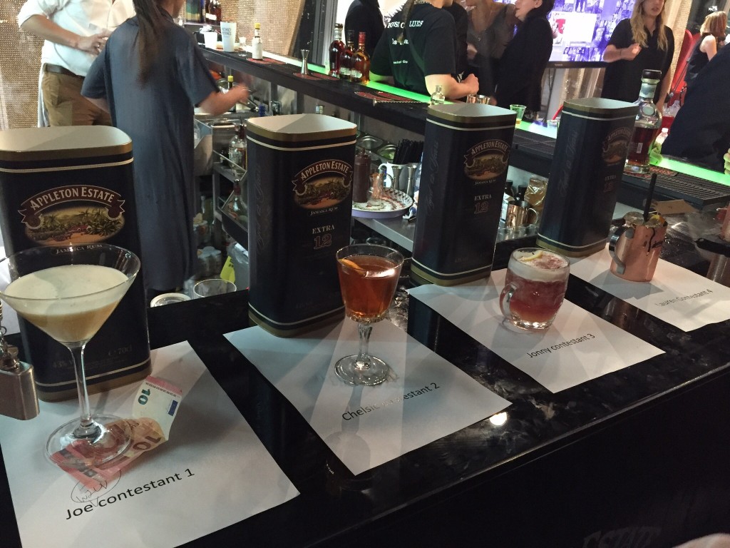 Maketh-the-man Appleton Estate Rum - cocktail competition