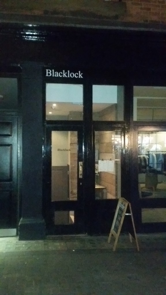 Blacklock entrance