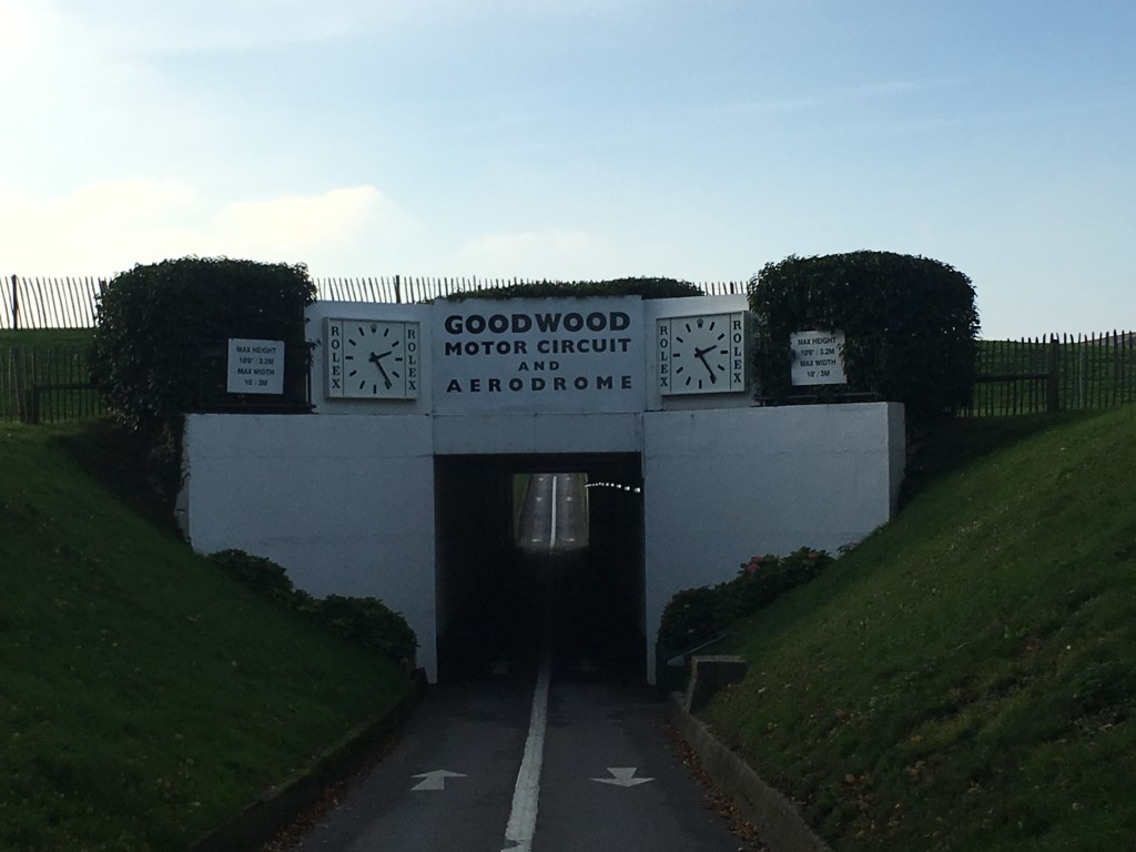 Maketh-the-man-BMW-Goodwood-raceway-tunnel