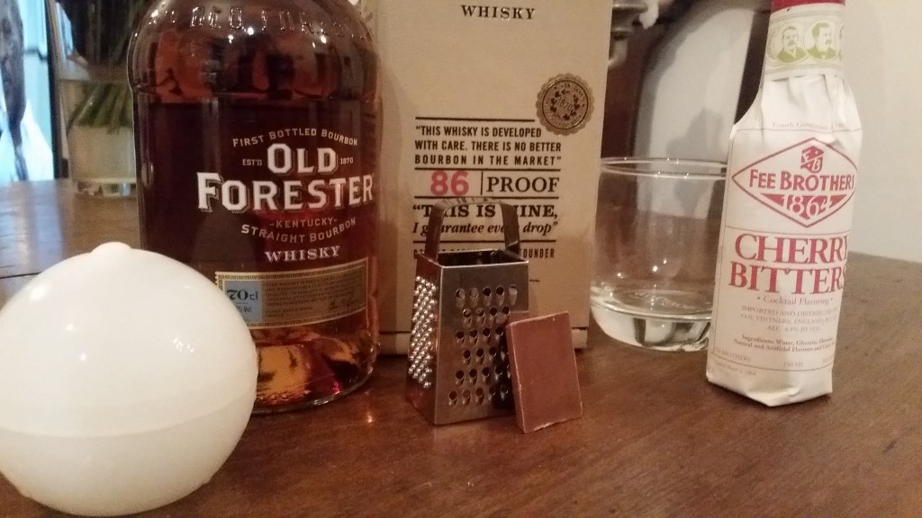 Old Forester Bourbon cocktail