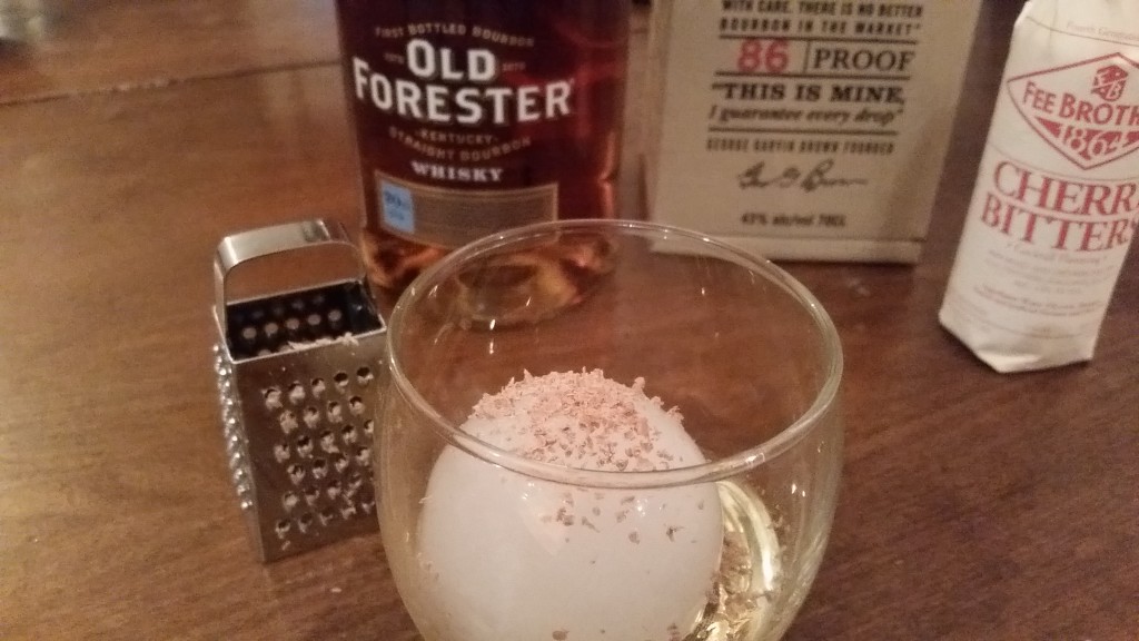 Old Forester Bourbon cocktail