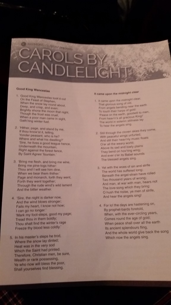 Christmas Carols by Candlelight