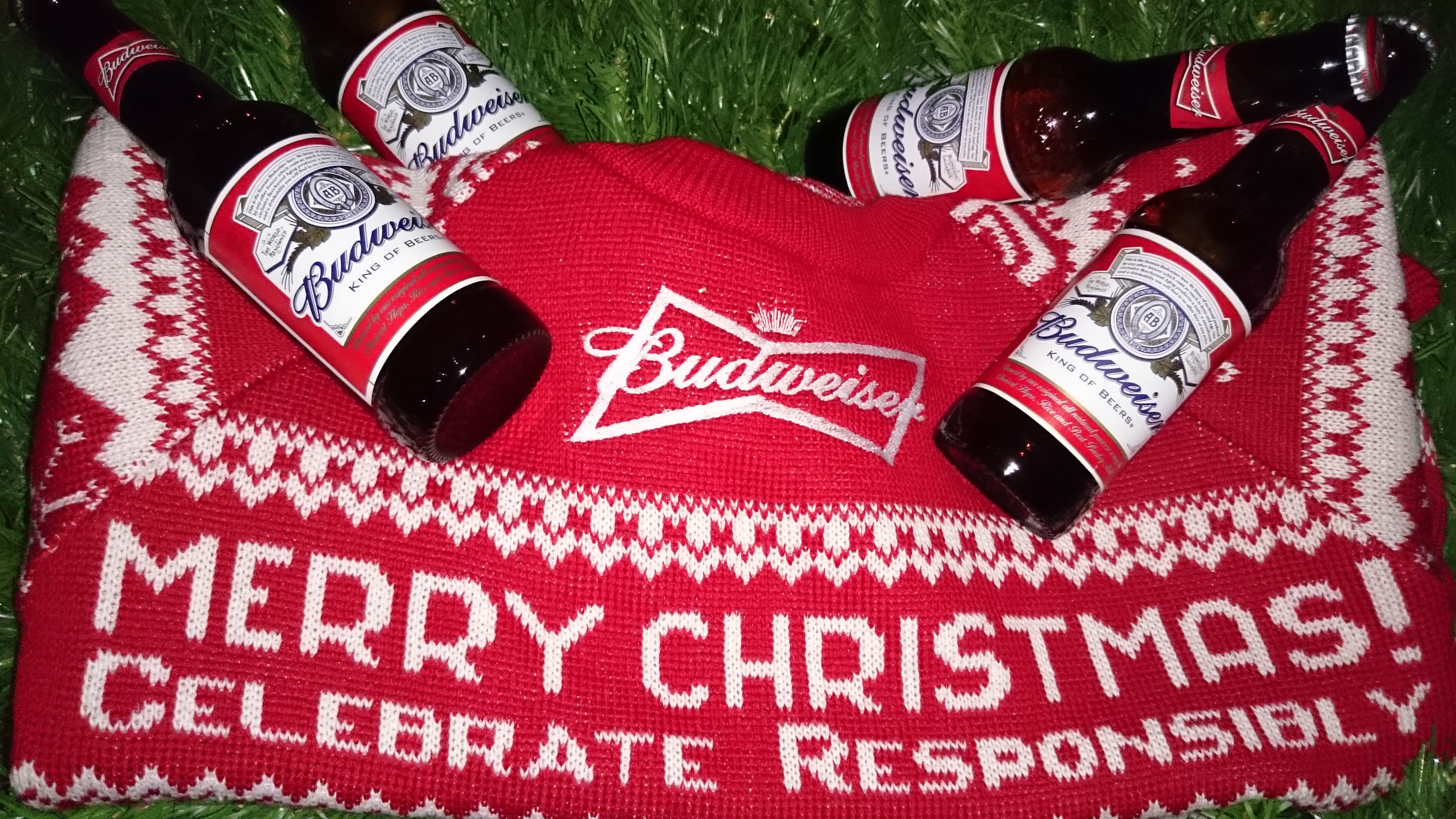 Budweiser Christmas calls for BudWiseMen