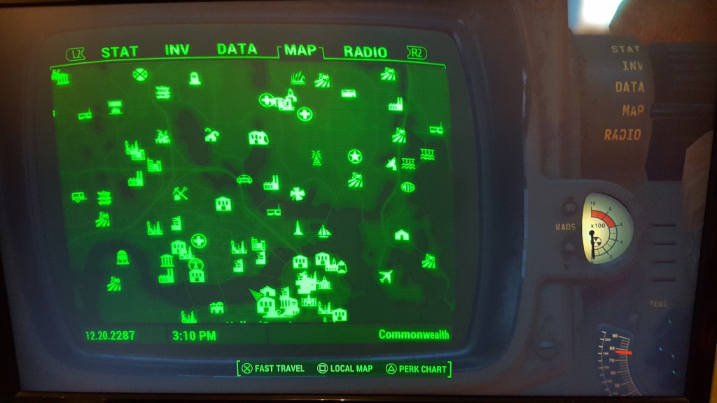 02 Fallout 4 - Map of the Wasteland
